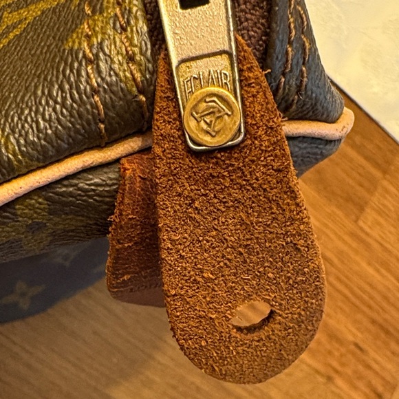 Louis Vuitton Monogram Canvas Top-Handle Satchel - Brown/Gold - Picture 2 of 7